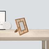 Nordic Wall Photo Frame Rectangle Creative Japanese Desktop Picture Frame Display Handmade Ornaments Cadre Decoration