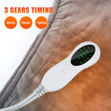 60*90cm Electric Heating Pad for Neck Back Pain Relief Shoulder Shawl Wrap Pain Relief Heated Therapy Winter Thermal Blanket