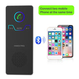 SP01 Car Sun Visor Bluetooth 5.0 ABS Plating Hands-free Bluetooth 5.0 Speaker For Car Wireless Hand Free Calling Christmas Gift