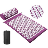 Acupressure Massager Mat Head Neck Back Pain Relief Foot Massage Cushion Pillow Yoga Spike Mat Acupuncture pad Needle Massager