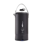 10 Liters Large Capacity Inflatable Shower Bag with Foot Pump Portable Bath Water Bag Outdoor Travel Camping Beach Car Wash Tool