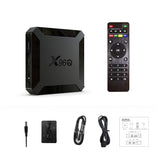 H313 4K 60 Fps TV BOX 2.4G WIFI HDMI-compatible Smart TV BOX Network Set Top Box Player Support Security Digital Card 2GB+16GB
