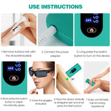 Professional IPL Laser Epilator for Women Facial Body Hair Removal Device Machine Permanent Pulsed Light Depilator Photoepilator