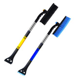 Car Snow Scrapper Auto Windshield Window Snow Cleaning Scraping Tool Winter Ice Scraper Shovel Snow Removal Brush 2 In 1