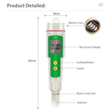 Water Quality Tester Digital Meter Water Quality Analyzer Detector LCD Screen Display/ IP55 Water Resistance/ Data Hold