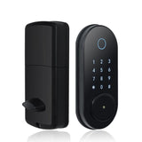 Waterproof TTLock Biometric Fingerprint Security Intelligent Smart Bluetooth APP Password Electronic Door Lock