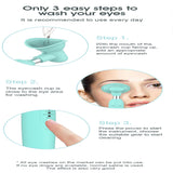 2 IN 1 Sonic Eye Care Cleaner Machine &amp; Eye Facial Massager Can Puffiness,Relief Fatigue Face Spa Moisturizing Eye Beauty Device