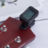Guitar Tuner Digital Electronic Tuner 360 degree Adjustable Guitar Tuner for Guitar, Bass, Ciolin, Ukulele