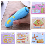 3D Pen LED Screen DIY 3D Printing Pen PLA Filament Creative Toy Gift for Kids Design Drawing 3D Printer Pen Educational Toys New