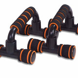 1pair Fitness I-shaped Push up Bar Stands Handles Hand Sponge Grip Bars Gym Muscle Training Push up Chest Bar Body Building Home