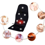 Massage Cushion Electric Massager Car Seat Vibrator Back Neck Massagem Cushion Heat Pad for Legs Waist Body Massage