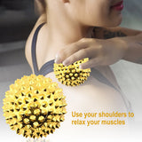 2pcs/lot Magnetic Hand Palm Acupuncture Ball Needle Massage Hot Selling Hand Pain Relief Massager Health Care Equippment