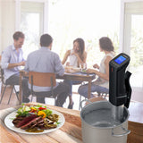 INKBIRD WIFI Slow Cooker 1000W Vacuum Sous Vide Culinary Tool Thermal Immersion Circulator Precise Temperature&Timer for Kitchen