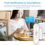 NEO COOLCAM NAS-DS01Z Z-wave Door Window Sensor Compatible with Z wave 300 500 series Magnet Lock Door Sensor Alarm