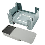 Outdoor Stove Mini Grill Portable Alcohol Furnace Folding Grill Burning Alcohol Camping Stove Camping Picnic Tool For Park Use