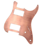 Aluminum Alloy HH Pickguard Anti-scratch Plate for Strat ST Electric Guitar