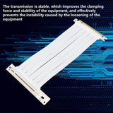 PCI-E X16 3.0 Extender Riser Cable, Pcie Extension Cable 20 Cm 128 Gbps High Speed PCI Express Interface Adapter