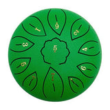 tongue Drum 6 Inch 11 Tone Steel Tongue Drum Set Hand Pan Drum Pad Tank Sticks Carrying Bag Percussion Instruments Accessories