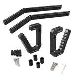 Car Front+Rear Grab Handles Bar for Jeep Wrangler JK 2007-2018