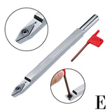 Alloy Turning Tool With Wood Carbide Insert Cutter Square/Round DIY Lathe Rotary Cutter Rod Woodworking Machine Accessories