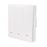 Smart Light Switch LED Push Button Switch Universal WiFi Remote Control for Relay Controller UK EU Plug