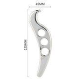 Gua Sha Tool Stainless Steel Manual Scraping Massager Care Physical Skin Release Mobilization Tissue For Myofascial Therapy O3J4