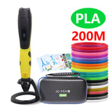 Fashion 3D pen 3D printer Pen and PLA / ABS safety plastic  Can be used outdoors USB powered Free delivery bag Christmas present