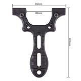 Pocket Slingshot Y-Shaped Flat Rubber Band Adult Outdoor Hunting Competition Catapult Slingshot Shooting Game Accessories