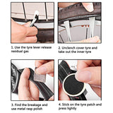 Dropship-Bicycle Inner Tube Repair Kits (Tire Levers, Tyre Patches, Metal Rasp) Bike Cycling Device for Bike Bicycle Tire Change