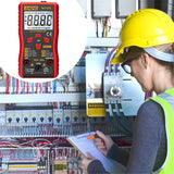 Multimeter Backlight Digital Multimeter Non Contact Stable LCD Display Measurment Tool ABS Battery Powered Smart Auto Range