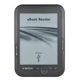6 Inch 16GB Ebook Reader E-Ink Capacitive E Book Light Eink Sn E-Book E-Ink E-Reader MP3 with Case, WMA PDF HTML