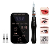 NEW Professional Tattoo Machine Kit Eyebrow Tattoo Eyeliner Lip Pen Set Digital Semi-permanent Machine Micropigmentation Device