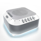 For Kids Baby Natural Office Relaxation White Noise Rain Nightlight Ocean USB Rechargeable Soothing Lullaby Sleep Sound Machine
