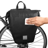 SAHOO 20L Waterproof Cycling Trunk Bag Bicycle Rear Rack Bag Bike Pannier Bag Travel Bag Large Capacity Saddle Bag for Bicycle
