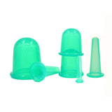 6PCS Facial Cupping Therapy Set Eye and Face massage Anti-Wrinkle Skin Care silicone Vacuum Cupping Jars ventouse  Suction Cups