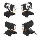 Webcam USB Web Camera With 12 Megapixel 480P Web Cameras Webcams With Light For Computer Laptop