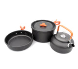 Portable Ultralight Outdoor Tableware Aluminum Alloy Camping Cooking Coffee Pot Teapot Hiking and Picnic Camping Tents Accessory