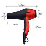 Professional Salon Hair Dryer 2000 Watt Negative Ionic Fast Drying Blow Dryer AC Motor Low Noise Hair Blow Dryer with Diffuser