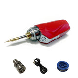 Household Mini Portable Soldering Iron 10W 20W 30W Power Adjustable USB Rechargeable Electric Welding Pen