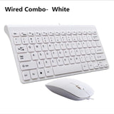 Wireless Mouse Keyboard Combo Set 2.4G Mini Size Multimedia For Tablet Laptop Mac Desktop PC TV Andrews Windows