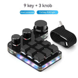 Usb Custom Keyboard Volume Button Knob Programming Macro Gaming Wireless Mechanical Keyboard Multifunctional Controller