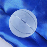Creative Gift Ornaments 80mm Basketball Production Process Carving Material White Crystal Crystal Ball Crafts
