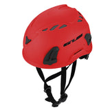 Climbing Helmet Cycling Safety Helmet w/ Headlamp Earmuff Taillight Attachment Points for Hiking Climbing Caving Bicycle Helmet
