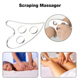 Gua Sha Stainless Steel Board Manual Muscles Massager Relaxation Soft Tissue Physical Therapy Reduce Body Pain Scraping Tool