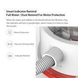Deerma Vacuum Cleaner TJ200 Wet and Dry Household Floor Cleaner Dust Collector with Floor Brush 18000Pa 1200W 6L Capacity 220V