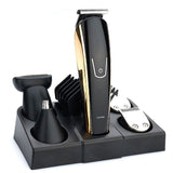 HAEGER-5 In 1 Men Hair Clipper Electric trimmer for beard Razor Rechargeable Mustache Shaver Styling Tools EU Plug