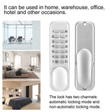 Smart password lock Keypad Door Lock Mechanical Combination Password Fireproof Keypad Door Lock for Home Office NEW