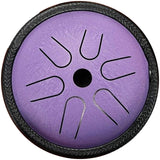 hLURU 5.5 Inch Steel Tongue Drum 6 -Tone with Travel Bag and Mallets, Percussion Instrument, Harmonic Handpan Drum