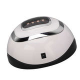 57pcs Light Chips Nail Lamp LED Light 220W 4 Gears Nail Curing Lamp with Carrying Handle 100‑240V Nail Lamp Drying Machine