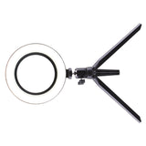 1 Set Mobile Phone Selfie Lamp Round LED Fill Light Flash Lamp Universal Mobile Phone LED Ring Lamp for Men (16cm Light +